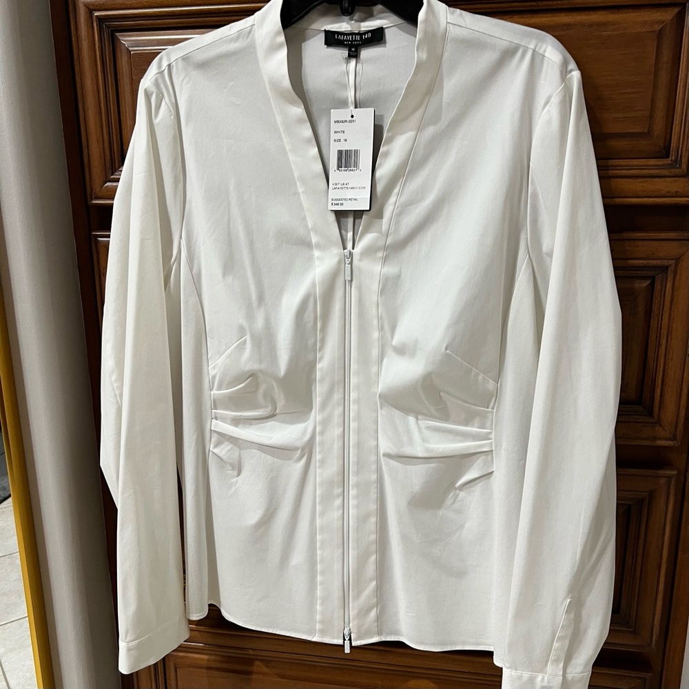 Lafayette White Women's Blouse